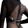 Subblime - Harnais Poitrine En Cuir Noir Taille Unique